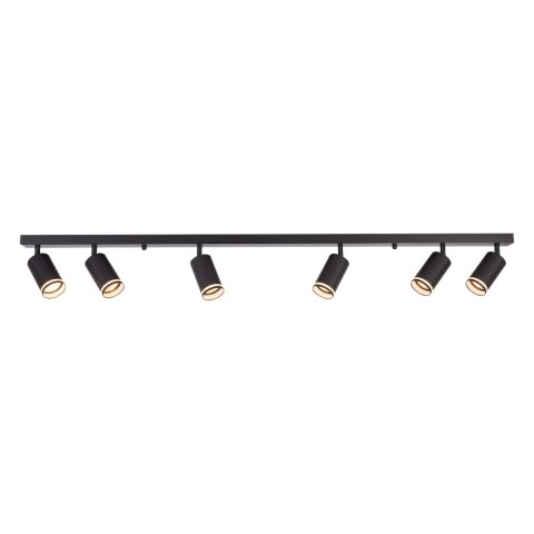 Oprawa Pipe Ring Spot Czarny 6xGU10