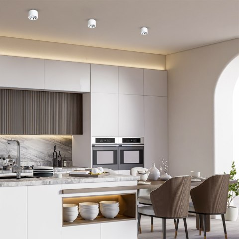 Oprawa natynkowa Redondo Biały 1xAR111 GU10