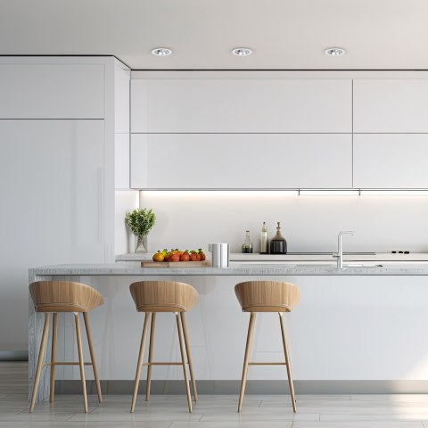 Oprawa podtynkowa Redondo Biały 1xAR111 GU10