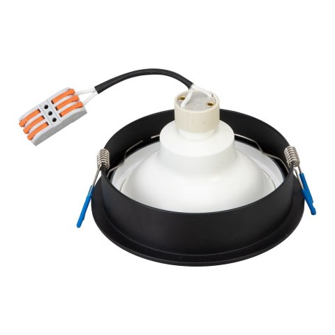 Oprawa podtynkowa Redondo Czarny 1xAR111 GU10