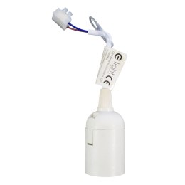 Oprawka Budowlana E27 + Przewód 12cm + Kostka