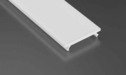 PROFIL ALUMINIOWY NAROŻNY SREBRNY TYP C 1m + KLOSZ MLECZNY