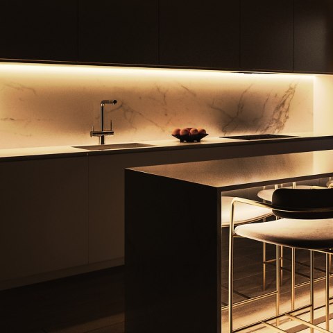 Taśma COB 320/m 4000K IP20 12V 5m