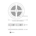 Taśma COB 480/m 3000K IP20 24V 30m