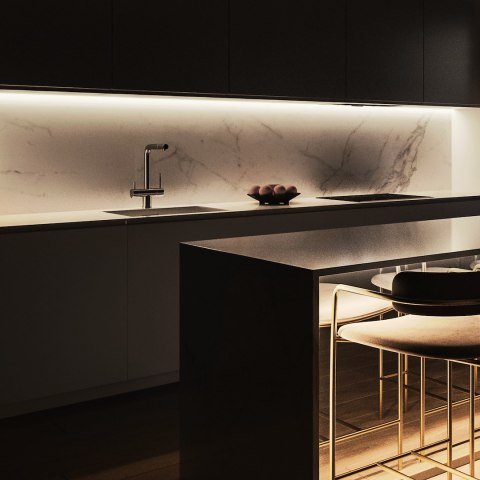 Taśma COB 480/m 6500K IP20 24V 30m