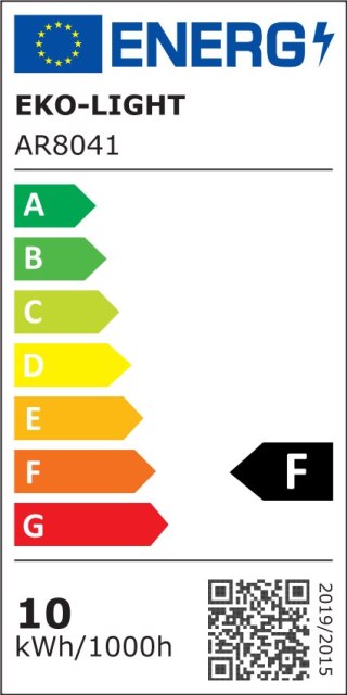 Żarówka LED 10W AR111 GU10 4000K/ Czarny