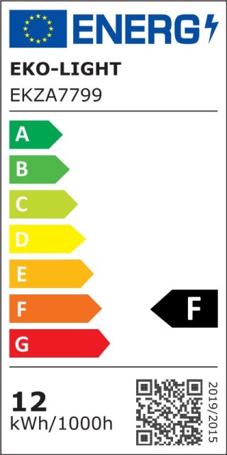 Żarówka LED 12W E27 A60. Barwa: Ciepła