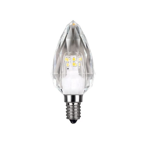 Żarówka LED 4W E14 C37 4000K Kryształ