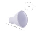 Żarówka LED 6,5W GU10 Ciepła