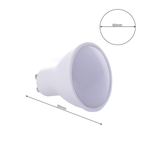 Żarówka LED 6,5W GU10 Ciepła