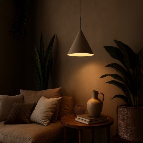 Lampa wisząca CAPITAL TAUPE Ø32cm 1xGX53