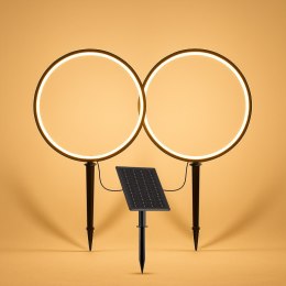 Lampa Solarna Rings 2x1,5W 2x25lm 3000K