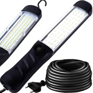 Lampa warsztatowa kanałowa z magnesem hakiem 80 LED