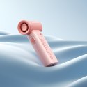 Mini dmuchawa wiatrak wentylator przenośny USB-C 5000mAh - różowy