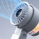 Mini wentylator wiatrak ręczny USB-C 5000mAh - szary