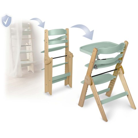 Drewniane krzesełko do karmienia Nukido Timo