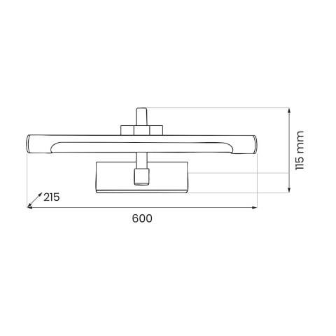Kinkiet VINCI 15W 60cm
