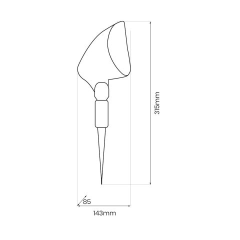 Lampa Solarna Joker 4000K IP44
