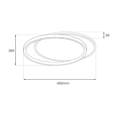 Lampa sufitowa CORDOBA 30W LED