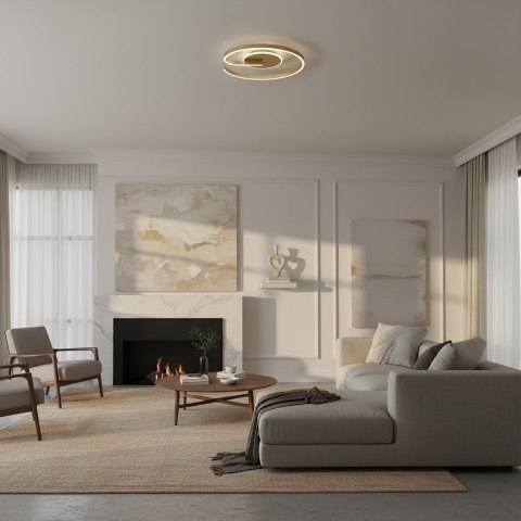 Lampa sufitowa LORENZO GOLD 22W LED