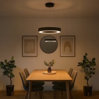 Lampa wisząca Union Czarny 40W LED 3000-4000-6000K