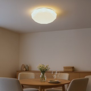 Plafon HEX 72W LED Ø500 + pilot