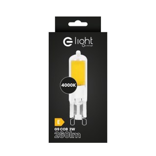 Żarówka COB LED 2W G9 4000K