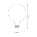 Żarówka LED 15W G120 E27 3000K