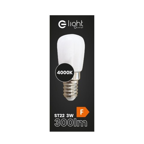 Żarówka LED 3W ST26 E14 4000K Do Lodówek