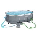 Basen ogrodowy stelażowy 305 x 200 x 84 cm 10w1 Bestway 5614A