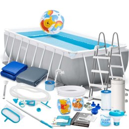 Basen ogrodowy stelażowy 488 x 244 x 107 cm zestaw 21w1 INTEX 26792