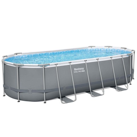 Basen ogrodowy stelażowy 549 x 274 x 122 cm 12w1 Bestway 56710
