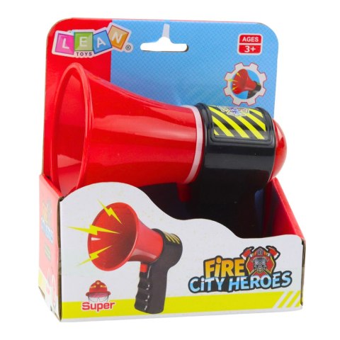 Interaktywny Megafon Strażacki Dla Dzieci Efekty Dźwiękowe