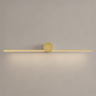 Kinkiet Artist Złoty 9W LED 60cm