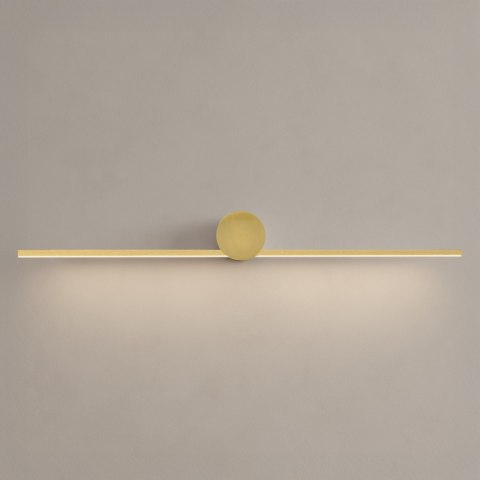 Kinkiet Artist Złoty 9W LED 60cm