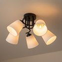 Lampa sufitowa Pafos Black 5xE27