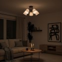 Lampa sufitowa Pafos Black 5xE27