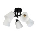 Lampa sufitowa Pafos Black 5xE27