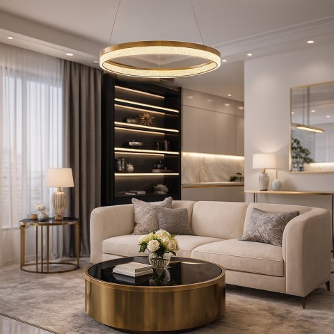 Lampa wisząca GALA GOLD 25W LED