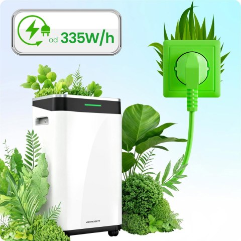 Osuszacz powietrza kompresorowy - pochłaniacz wilgoci 25l/24h higrostat Berdsen BD-533 biały