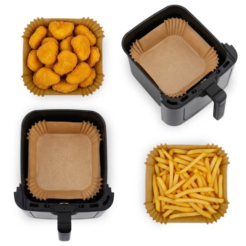 Papier do pieczenia wkładki do frytkownicy 23 cm Berdsen - 100 szt