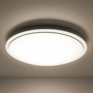 Plafon Liria 3xE27 fi 39cm Czarny