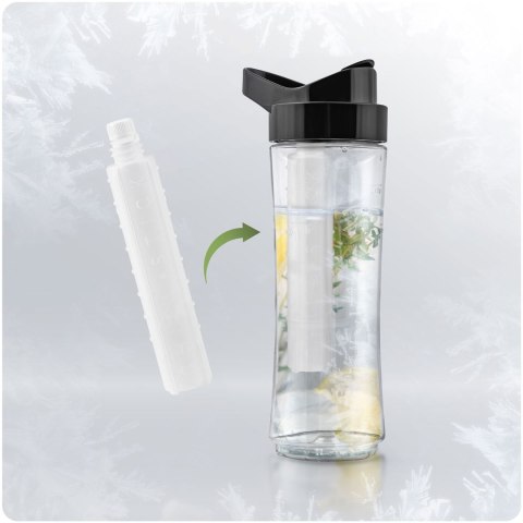 Blender ręczny z butelką 1500 W BD-754 Berdsen