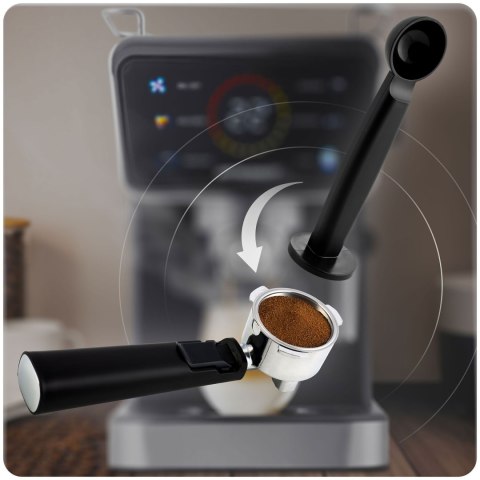 Ekspres do kawy kolbowy 20 bar Berdsen BD-771 czarny