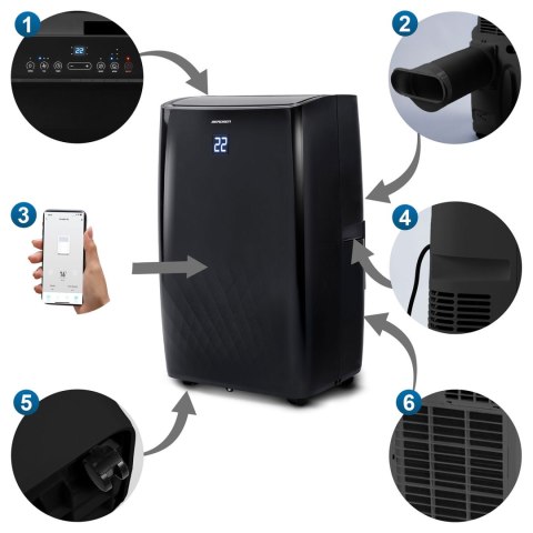 Klimatyzator przenośny 14000 BTU Berdsen BD-581