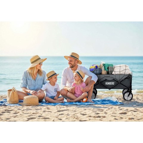 Siatka zabezpieczająca do wózków transportowych turystycznych plażowych Humberg