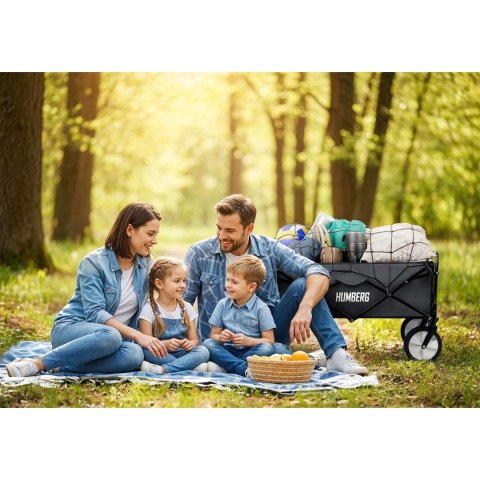 Siatka zabezpieczająca do wózków transportowych turystycznych plażowych Humberg