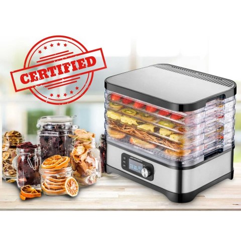 Suszarka do żywności Berdsen BD-690 srebrna