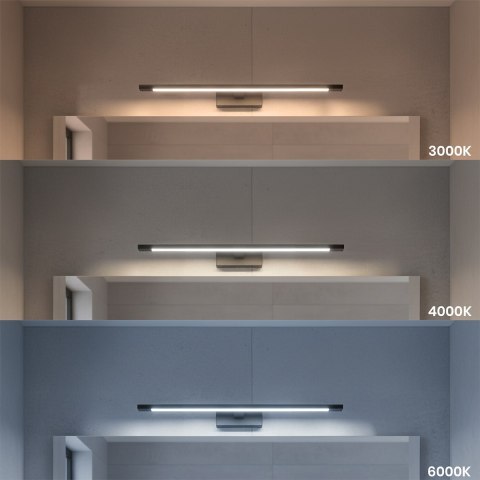 Kinkiet Klimt Czarny 12W 60cm