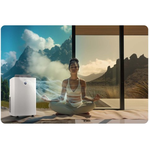 Klimatyzator przenośny 14000 BTU osuszacz grzanie WiFi 37l/24h Berdsen BD-584